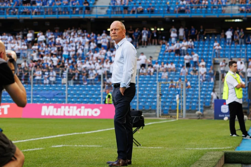 Oceny piłkarzy po meczu Gryf Słupsk – Lech Poznań (30.10.2025) Niels Frederiksen 2 | Lech Poznań 2024