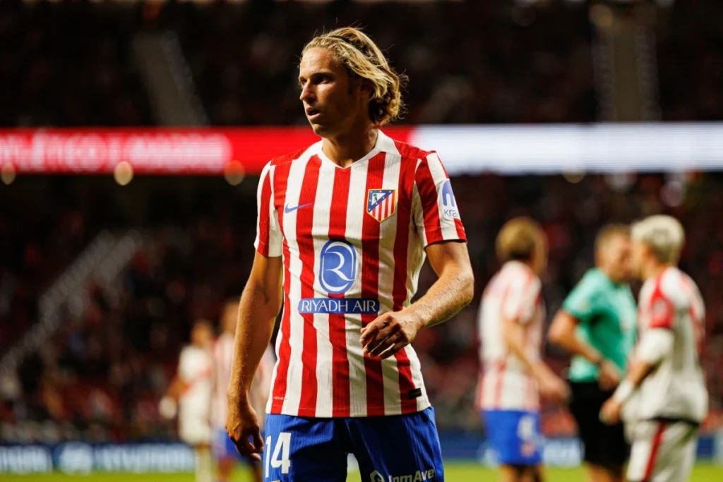 Atlético – FC Barcelona oceny dla piłkarzy po meczu (04.04.2026) Atletico Madryt - Marcos Llorente 1