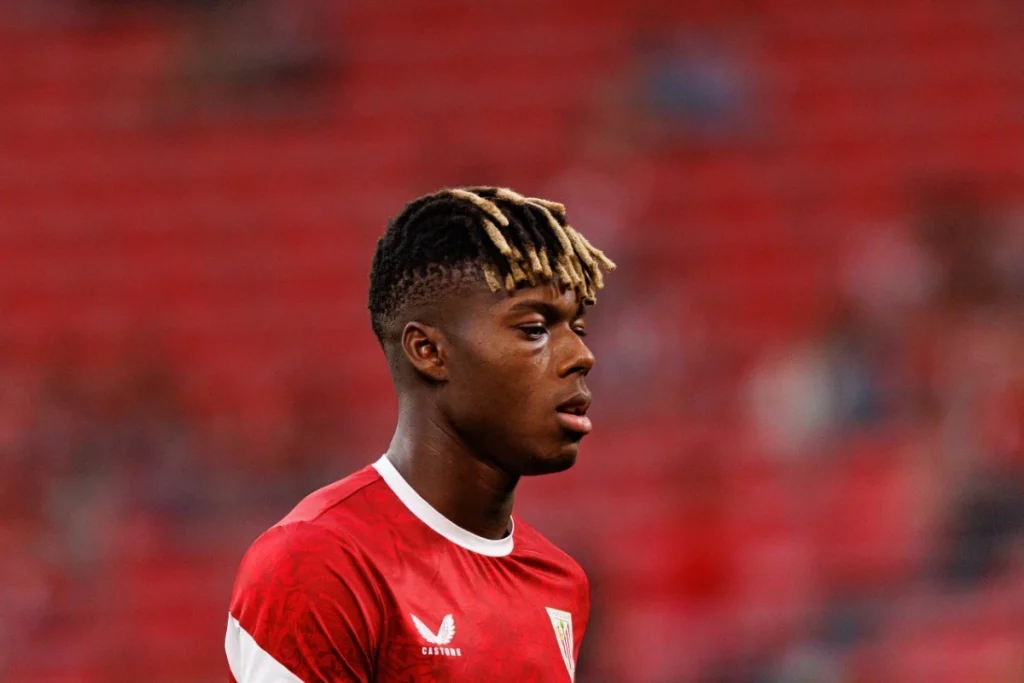 Oceny po spotkaniu Getafe CF – Athletic Bilbao. Sprawdź kto najlepiej zagrał! (05.04.2026) Athletic Bilbao - Nico Williams 2